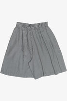 Vintage Diana Hartman High Waisted Flowy Gingham Shorts (1990s)