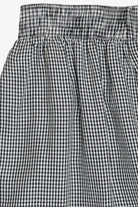Vintage Diana Hartman High Waisted Flowy Gingham Shorts (1990s)