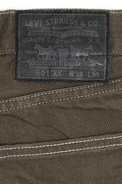 Levi's 501 XX Button Fly Denim Cut Off Shorts