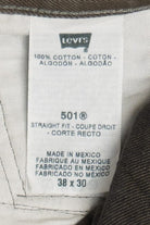 Levi's 501 XX Button Fly Denim Cut Off Shorts