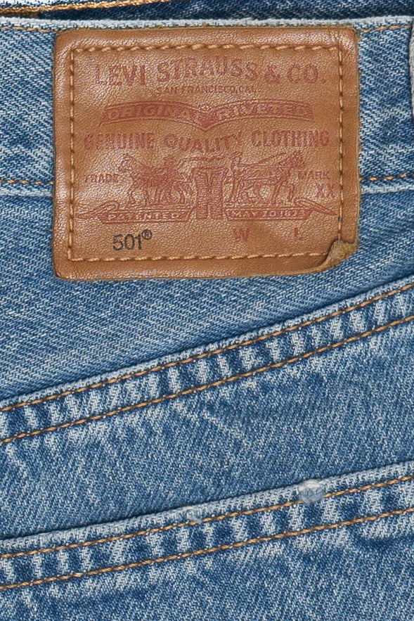 Levi's Premium 501 Button Fly Short Shorts