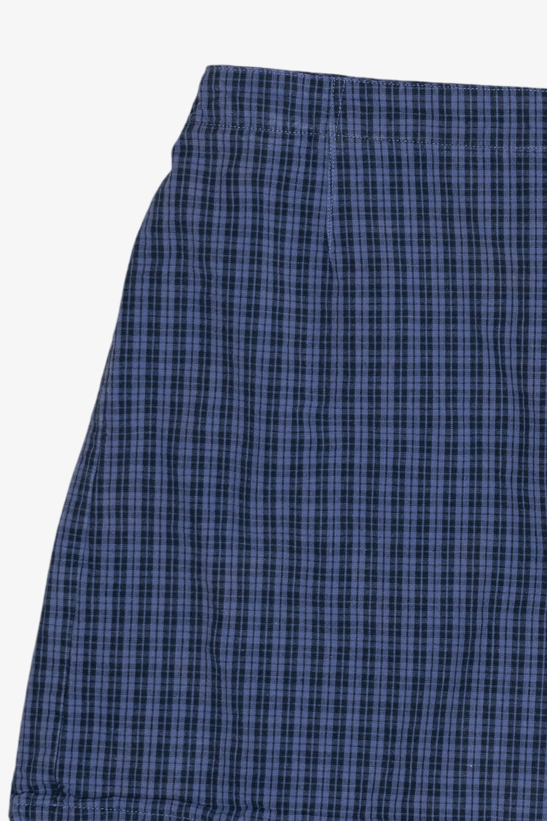 Vintage White Stag Plaid Mini Skort (1990s)