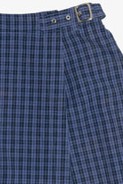 Vintage White Stag Plaid Mini Skort (1990s)