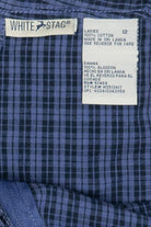 Vintage White Stag Plaid Mini Skort (1990s)