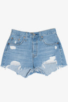 Levi's 501 Button Fly Denim Short Shorts 1441