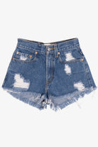Vintage Levi's 569 Distressed Denim Short Shorts (2000s)