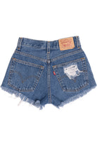 Vintage Levi's 569 Distressed Denim Short Shorts (2000s)