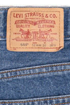 Vintage Levi's 569 Distressed Denim Short Shorts (2000s)