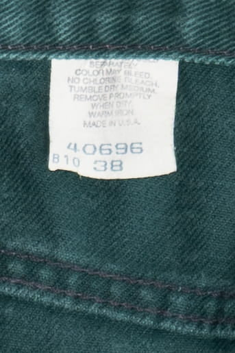 Vintage Boss Embroidered Logo Denim Shorts (1990s)