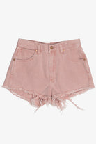 Wrangler Pink Earth Wash Festival Denim Shorts (2020s)
