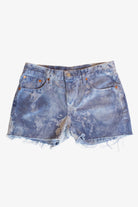 Blue Bleached Levi's Denim Cutoff Shorts (2010s)