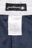 Champion "NAVY" Foldover Sports Mesh Short Shorts (2020s)