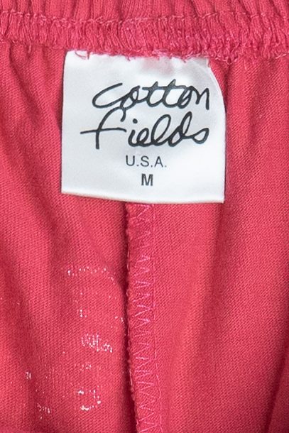 Cotton Fields by M. Mac Turtle Rock Print Pink Cotton Shorts (2010s)