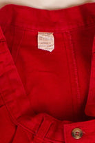 Vintage Red Pleated Shorts (1990s)