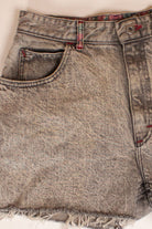 Vintage Lee Paisley Detail Denim Cutoff Shorts (1990s)