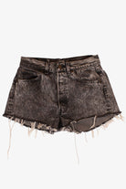 Vintage Gray Levi's Cutoff Denim Shorts (1990s)