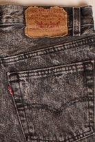 Vintage Gray Levi's Cutoff Denim Shorts (1990s)