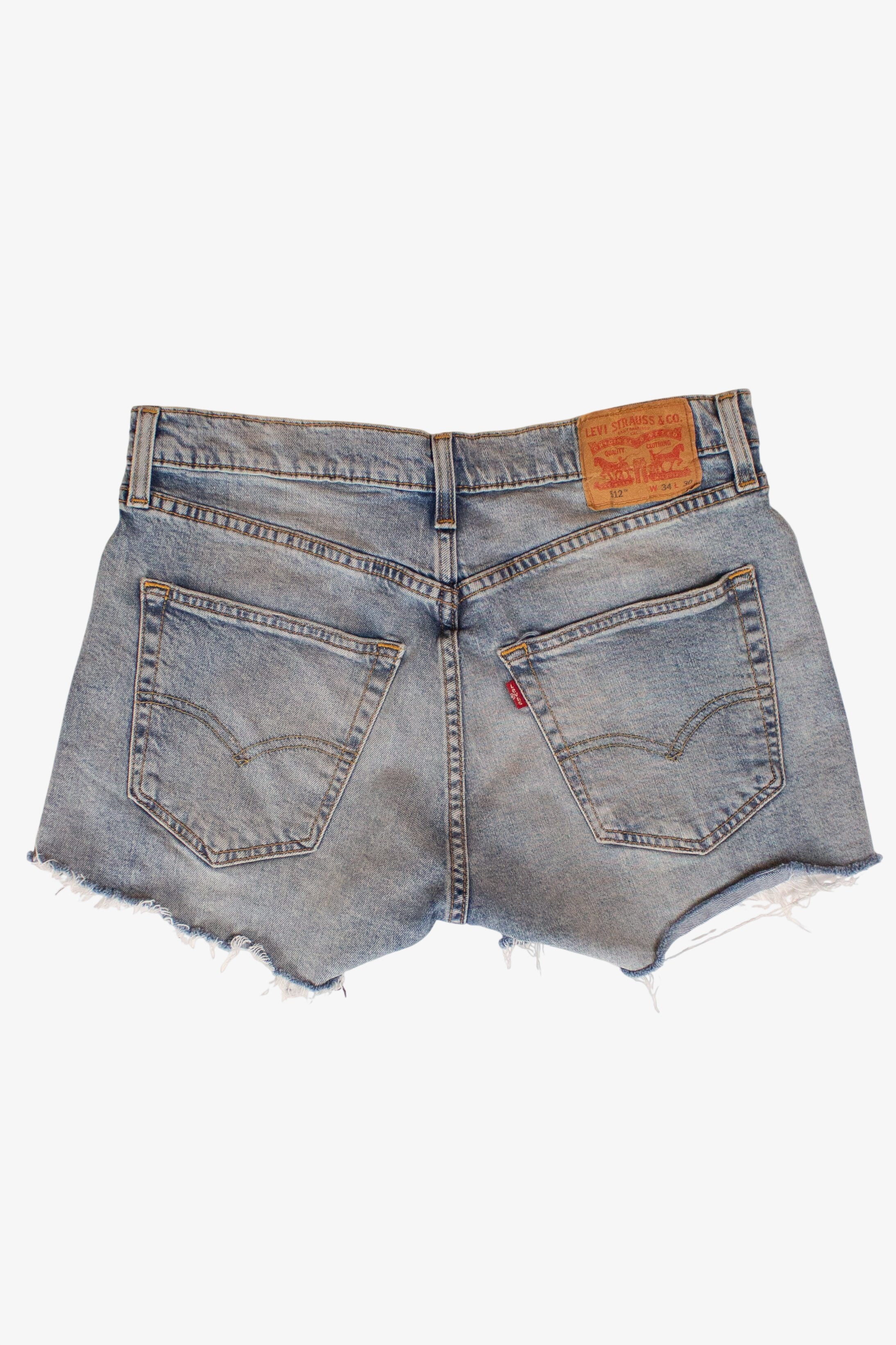 Levi's Dragonfly Embroidered Cutoff Denim Shorts (2000s) – Ragstock