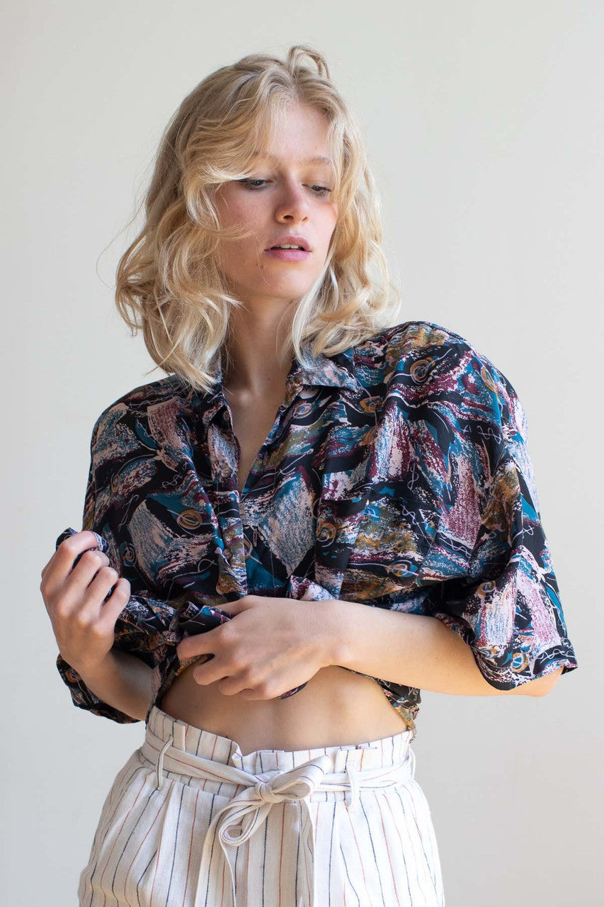 Vintage Silk Shirt 388