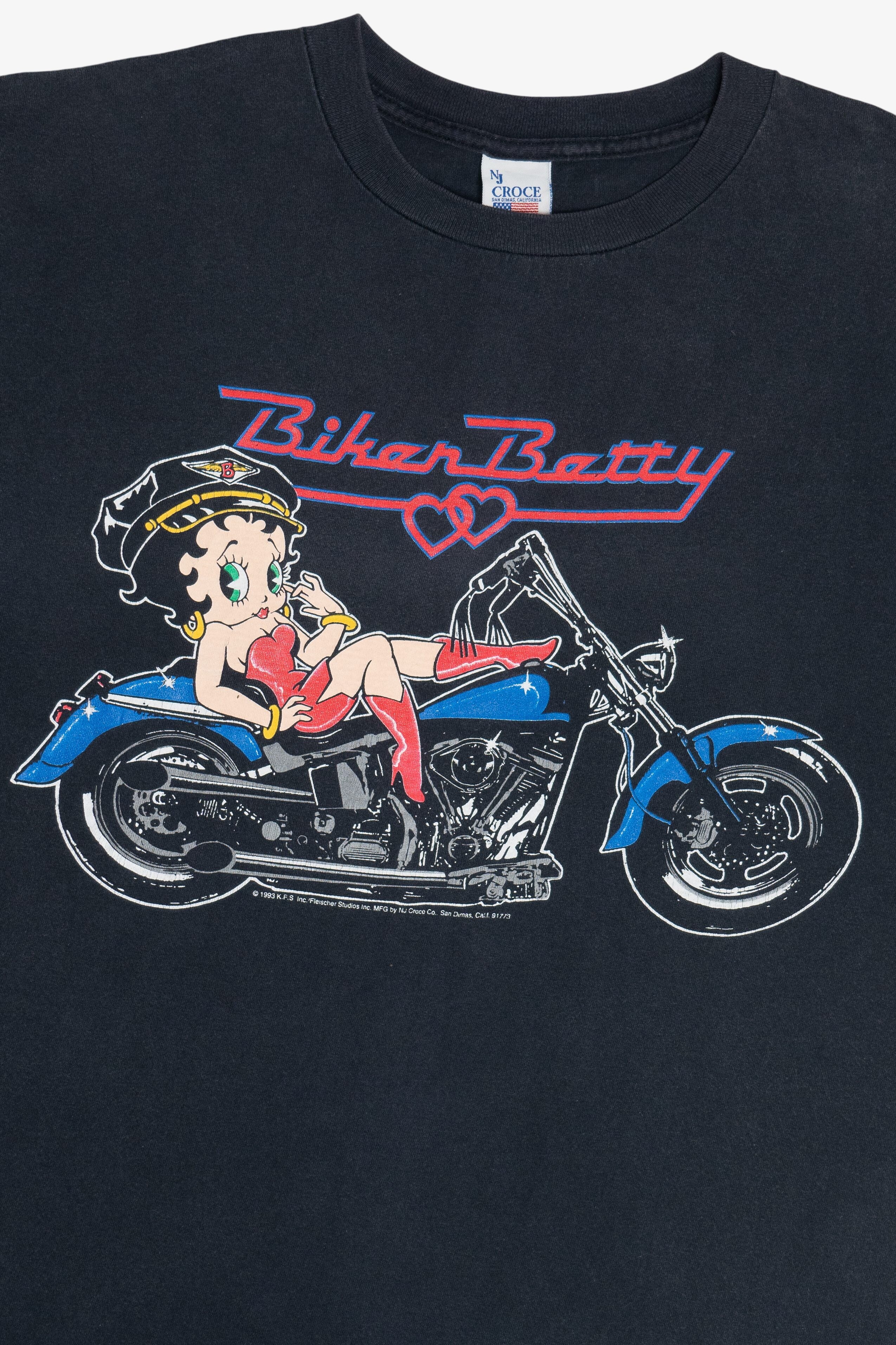 激レア　90's Biker Betty Motorcycle Tシャツ Vintage 