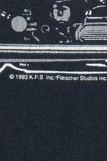 Vintage "Biker Betty" Betty Boop On A Motorcycle T-Shirt (1990s)