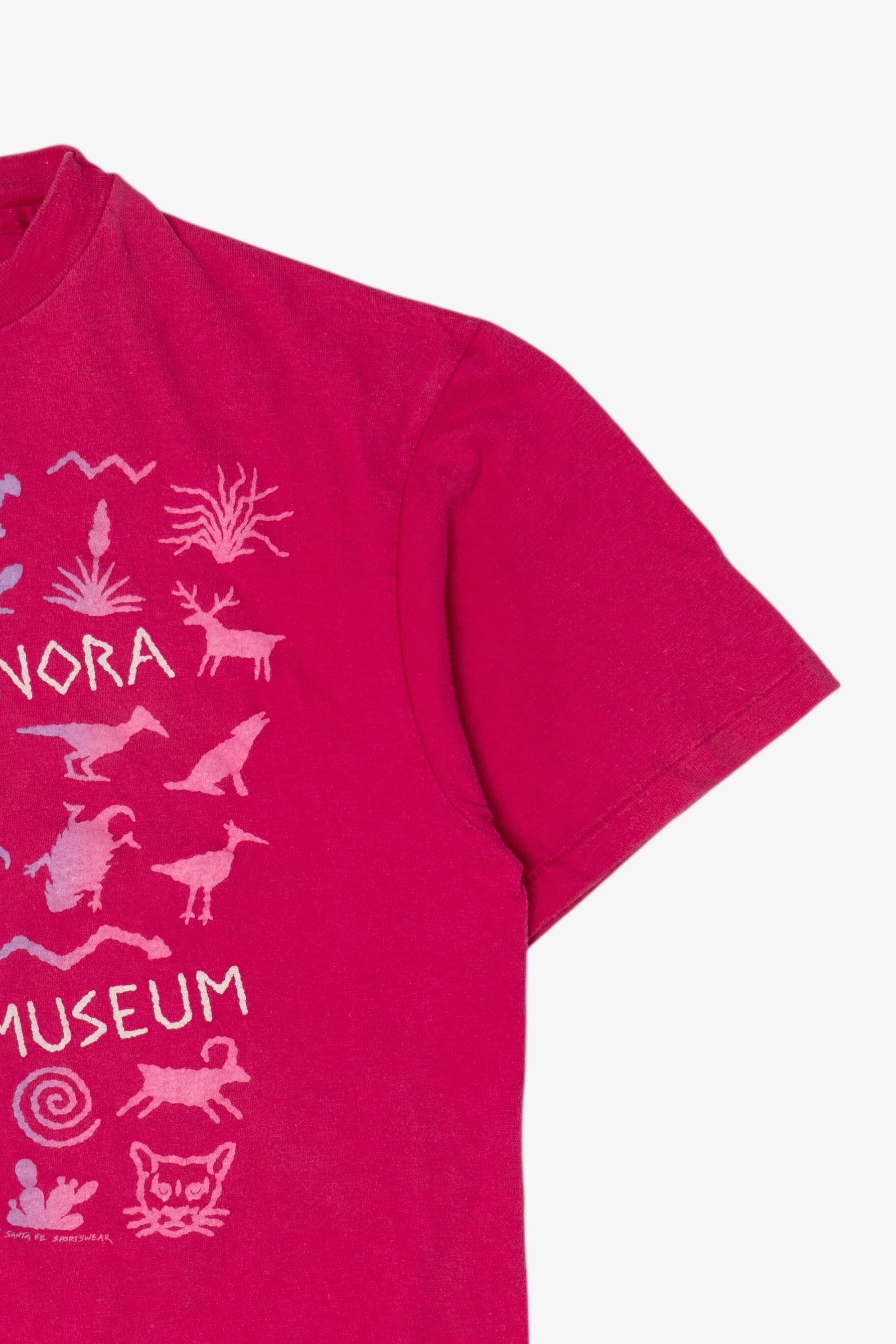 Vintage Pink Arizona Sonora Desert Museum Single Stitch T-Shirt (1980s)