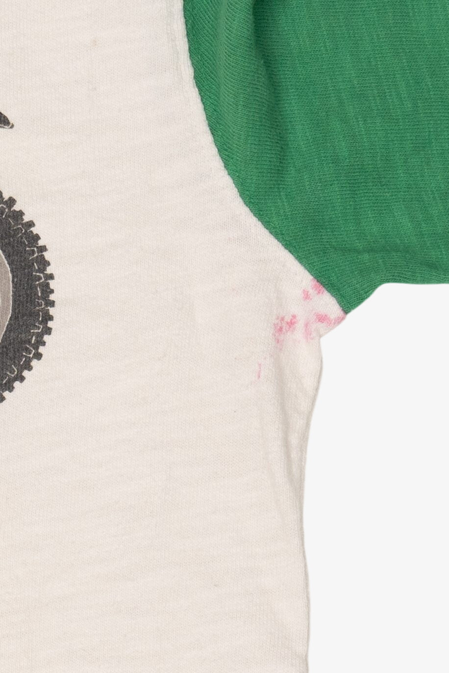 Vintage Green Gap Kids Motorcycle #74 Single Stitch T-Shirt (1990s)