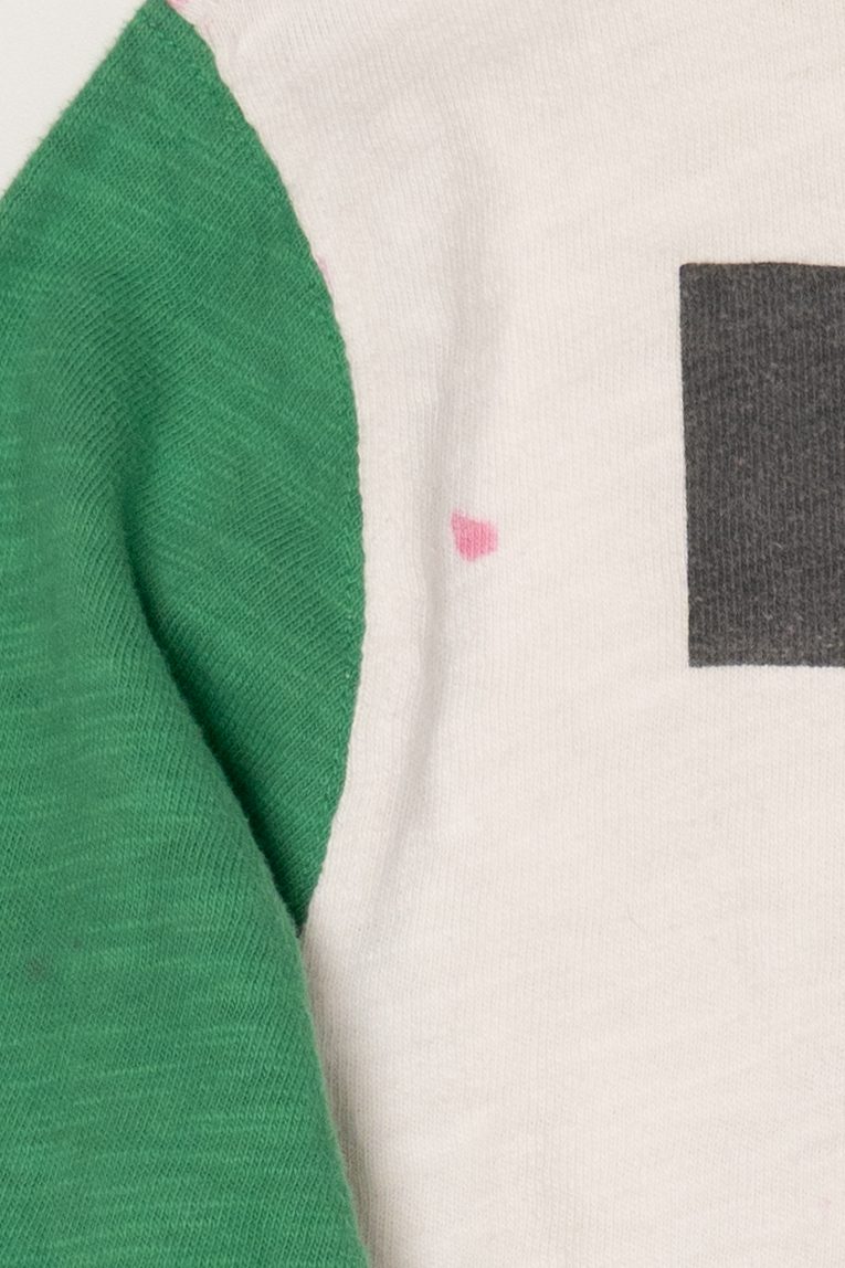 Vintage Green Gap Kids Motorcycle #74 Single Stitch T-Shirt (1990s)