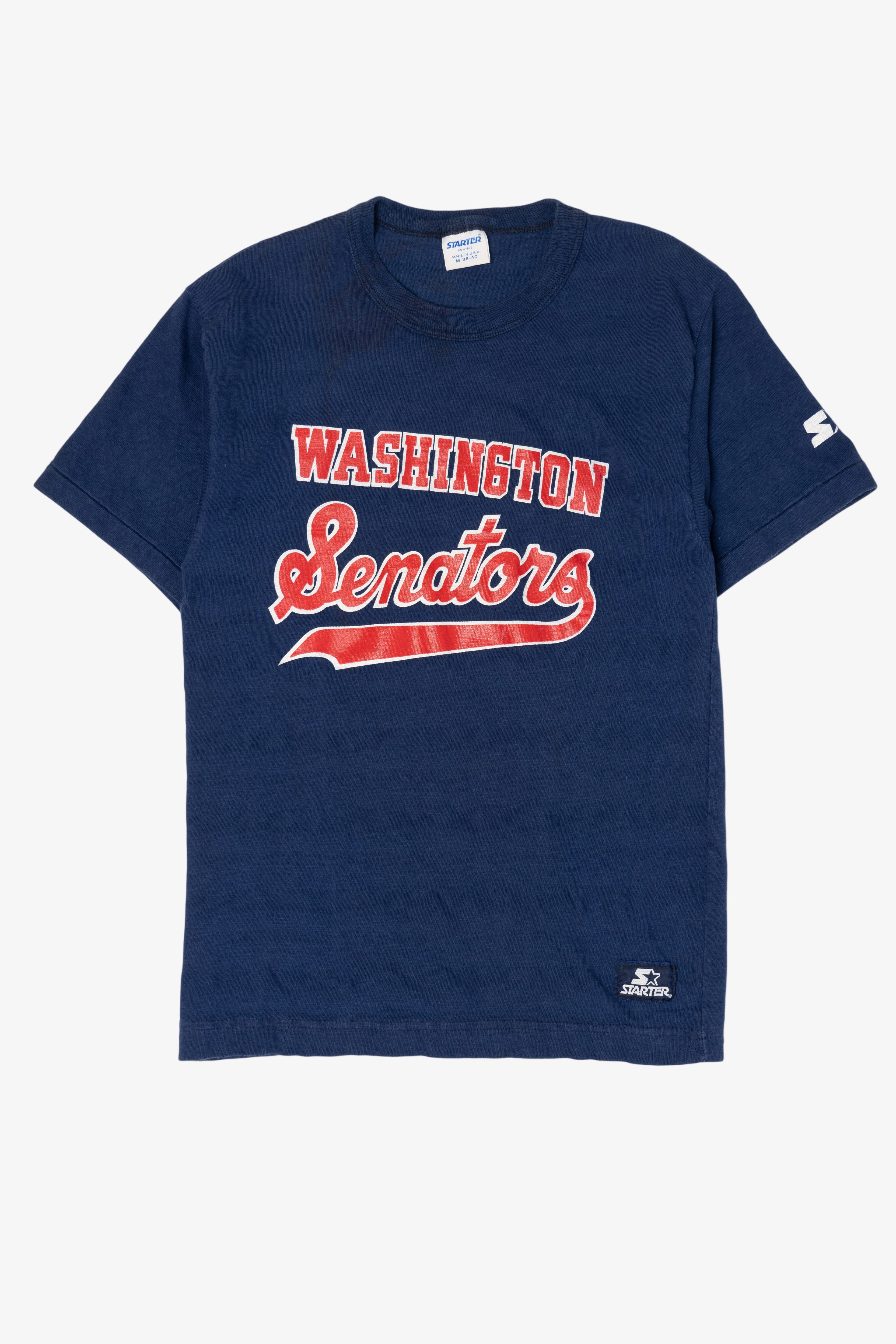 Vintage Washington Senators Starter T-Shirt (1990s)