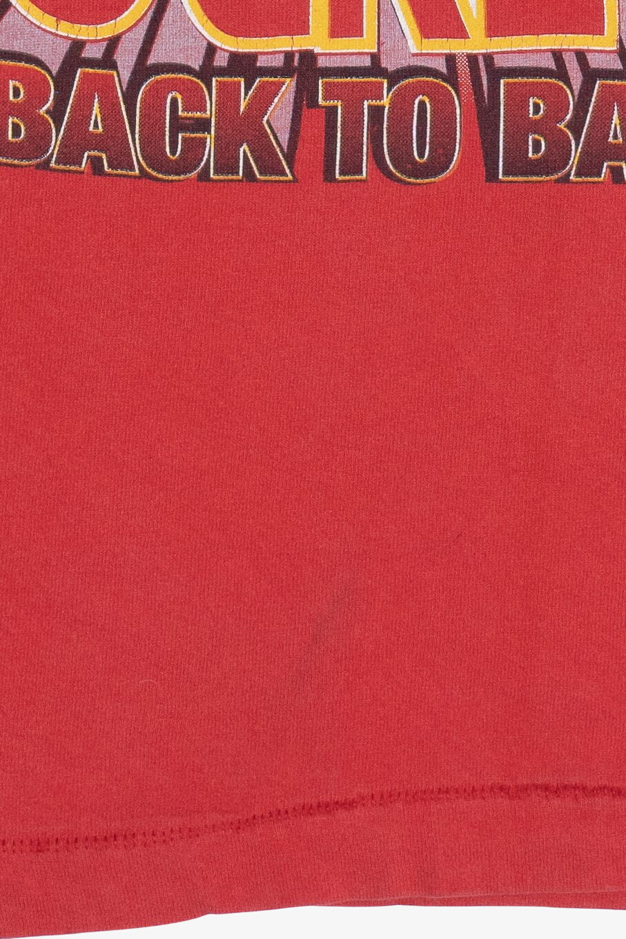 Vintage 1995 NBA Champions Houston Rockets "Back To Back" Single Stitch T-Shirt (1990s)