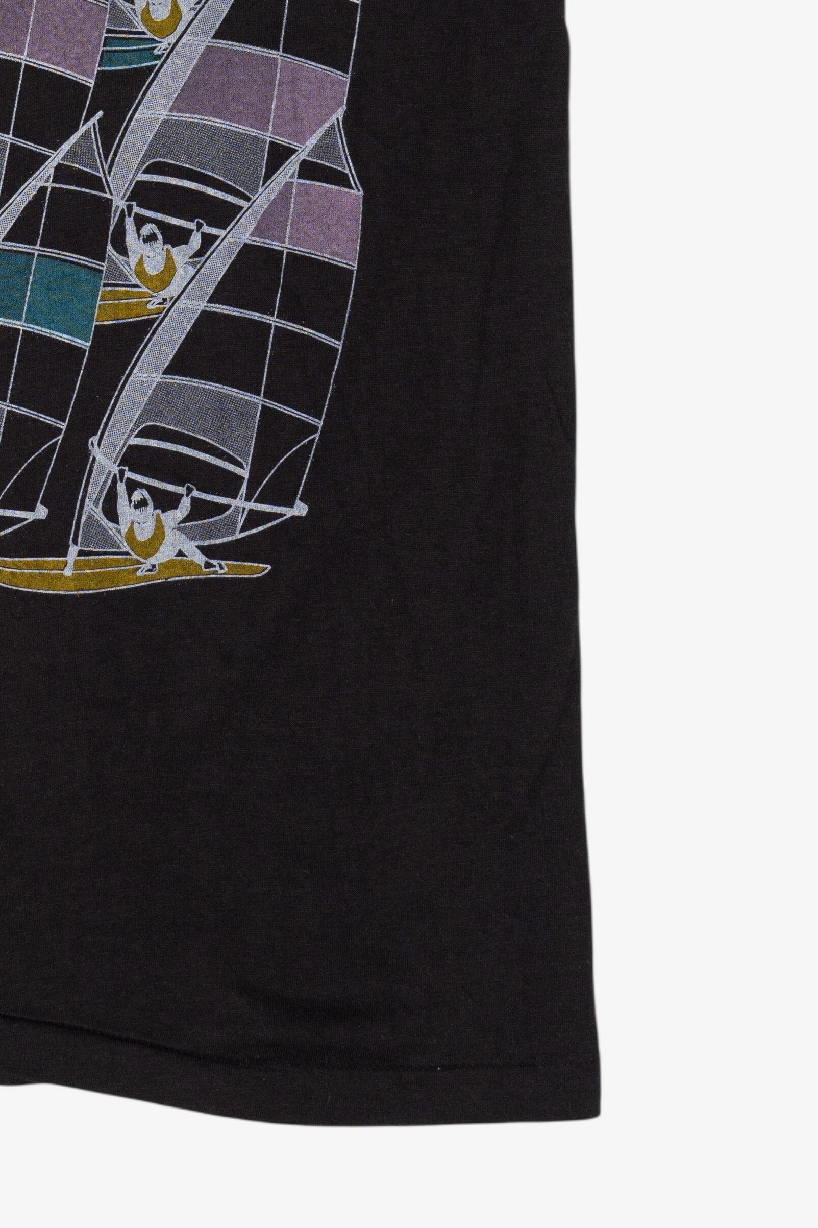 Vintage Puerto Rico Sailboats Single Stitch T-Shirt (1990s)