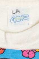 Vintage "The Tropics" Beach Illustration Alore Single Stitch T-Shirt (1990s)
