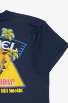 Vintage Navy Blue Camel 75th Anniversary T-Shirt (1980s)