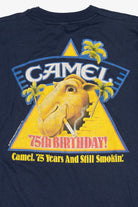 Vintage Navy Blue Camel 75th Anniversary T-Shirt (1980s)