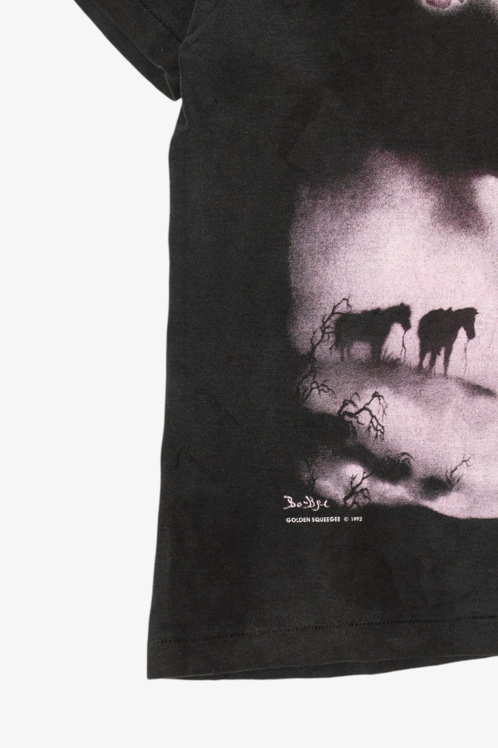 Vintage Cowboys Under Sky Single Stitch T-Shirt (1990s)