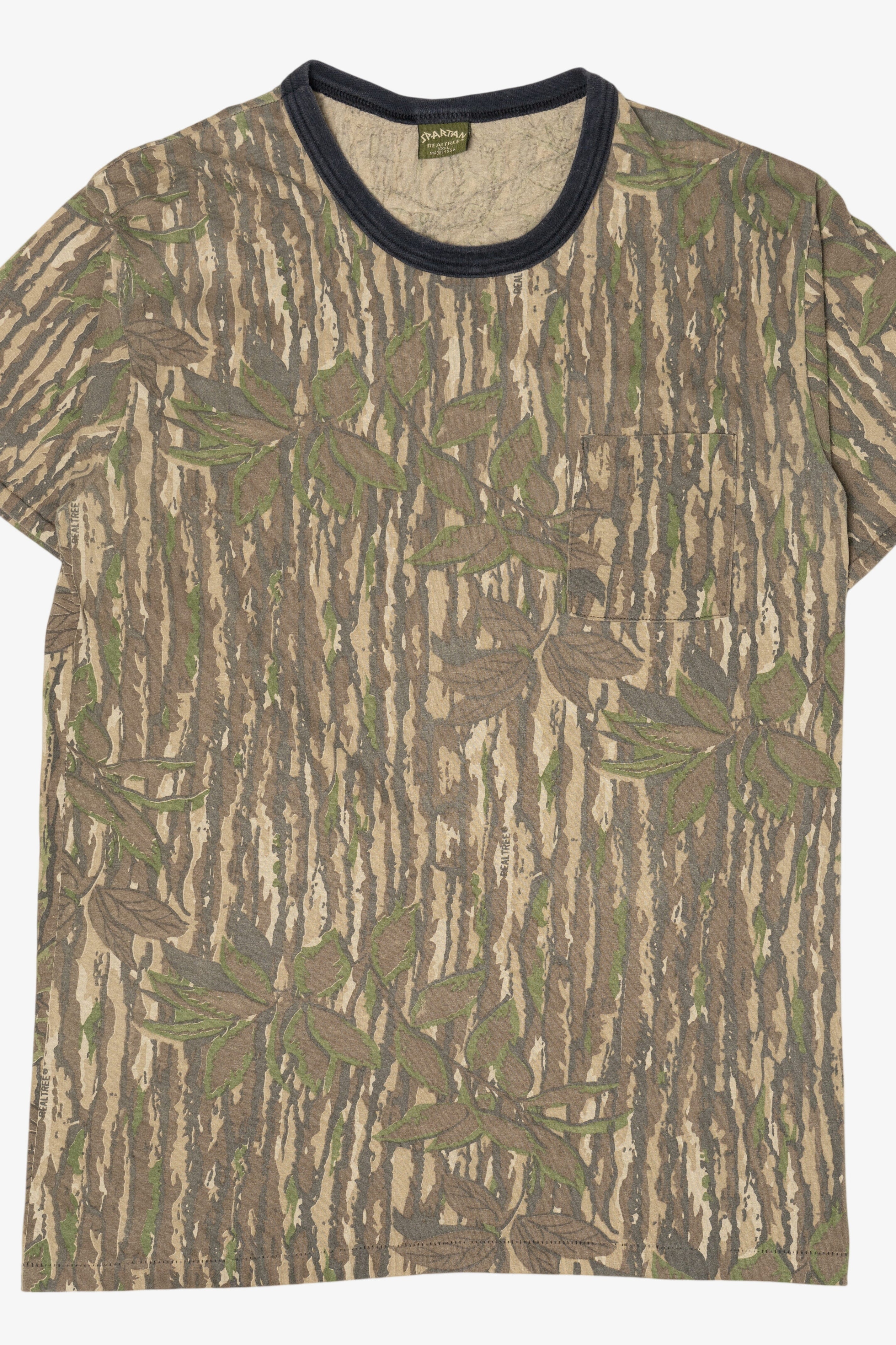 Vintage Camouflage Spartan Realtree T-Shirt (1990s)