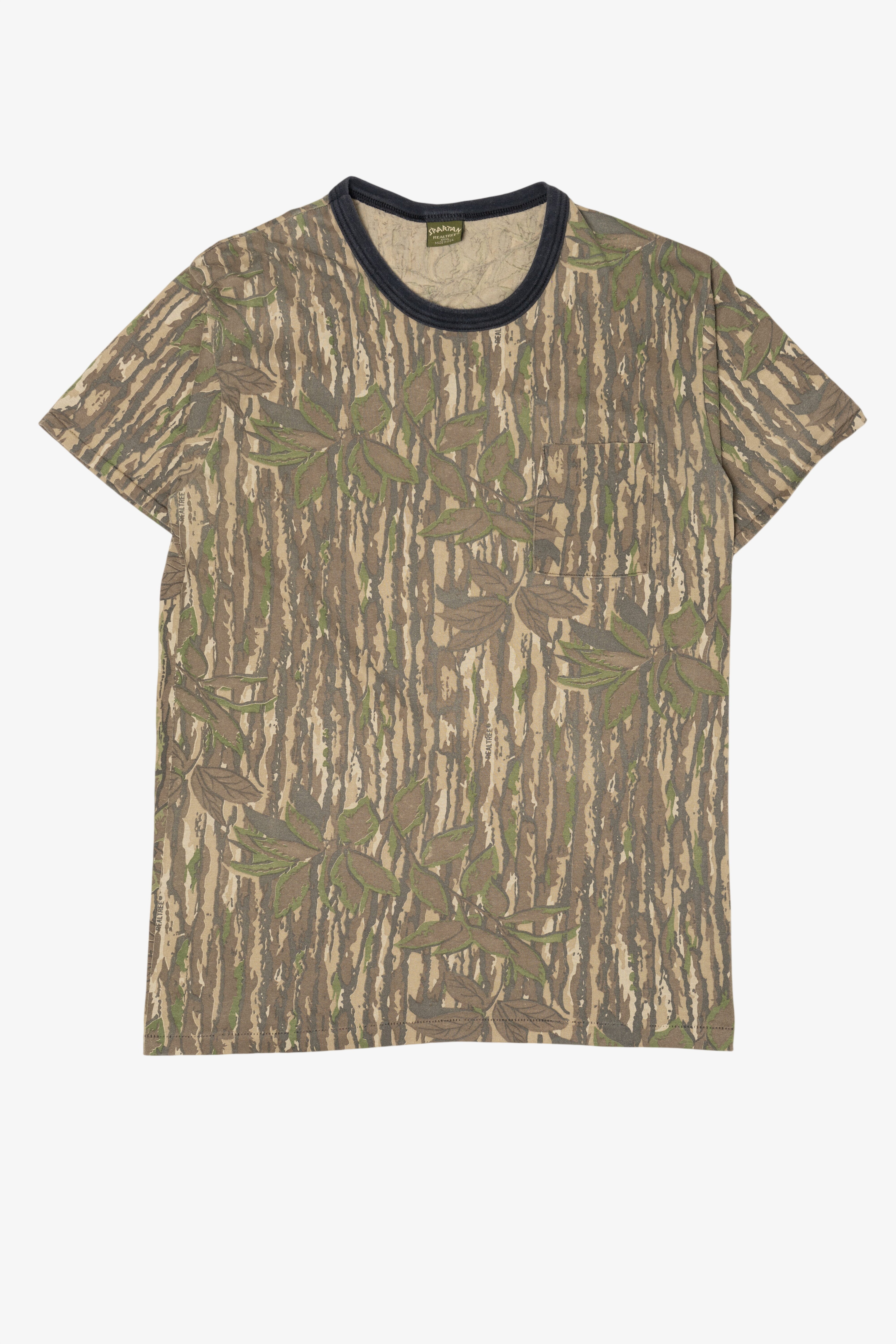 Vintage Camouflage Spartan Realtree T-Shirt (1990s)