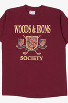 Vintage Woods & Irons Society Single Stitch T-Shirt (1990s)