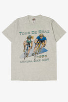 Vintage Tour De Braz Annual Bike Ride 1996 T-Shirt (1990s)