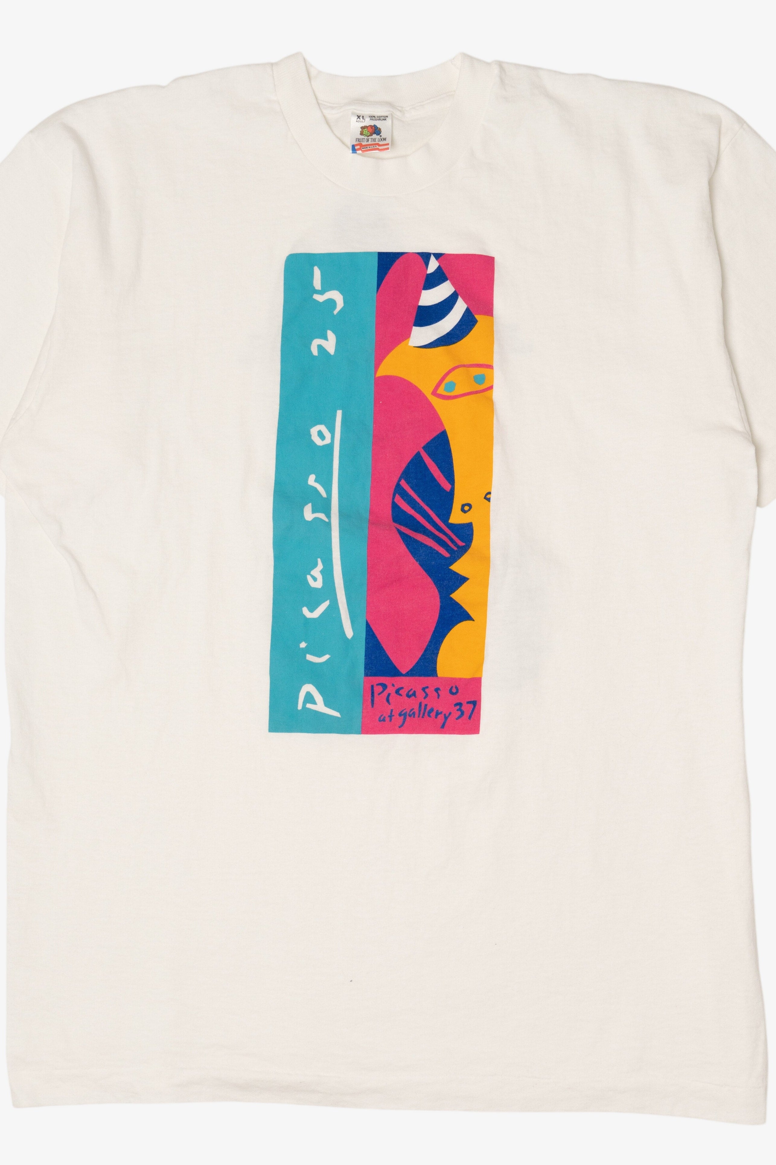 Vintage Picasso Art Gallery 37 Single Stitch T-Shirt (1990s