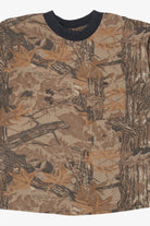 Vintage Camouflage Realtree Pocket Single Stitch T-Shirt (1990s)