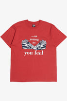 Vintage "As Young As You Feel" "Senior Health Network Exercise Class" Single Stitch T-Shirt (1990s)