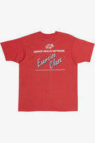 Vintage "As Young As You Feel" "Senior Health Network Exercise Class" Single Stitch T-Shirt (1990s)