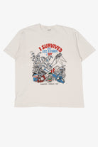 Vintage "I Survived The Ice Storm of '94" Tennessee T-Shirt (1990s)