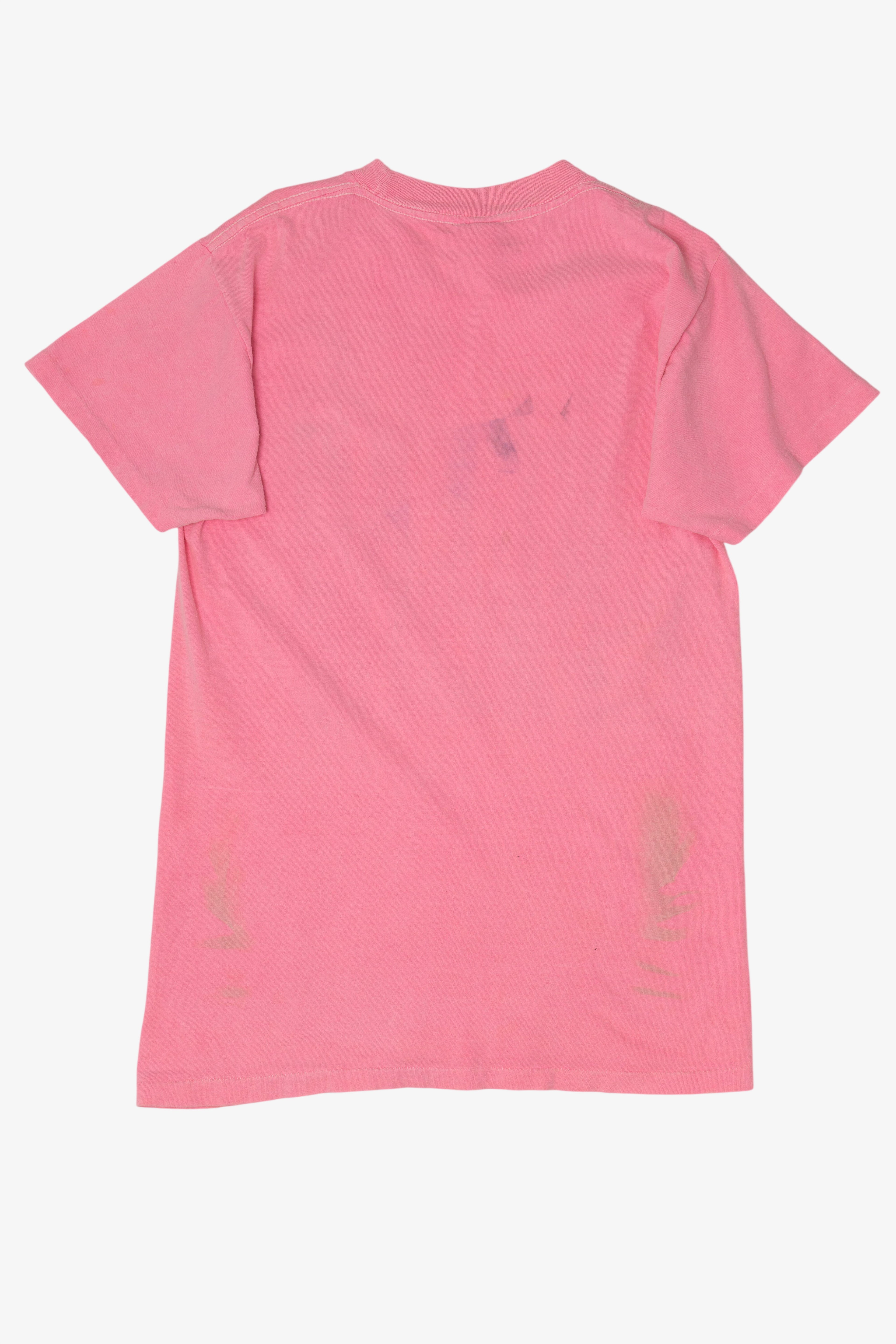 Vintage Pink Ocean Pacific Single Stitch T-Shirt (1990s)