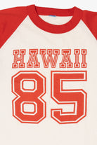 Vintage Hawaii 85 Baseball Style Single Stitch T-Shirt (1990s)