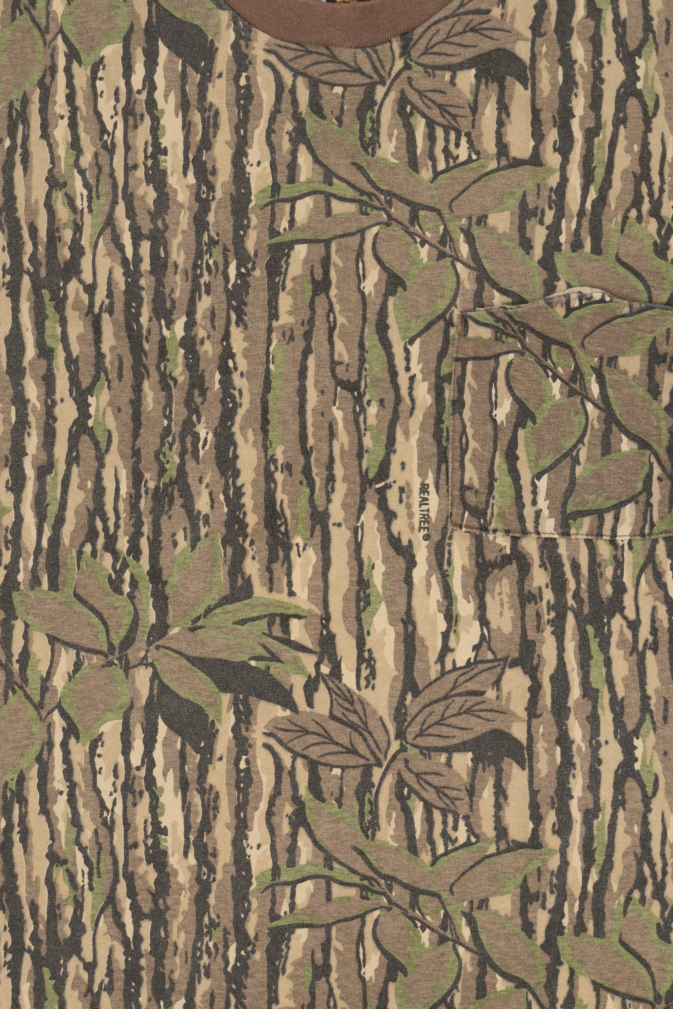 Vintage Rattlers Brand Camouflage T-Shirt (1990s)