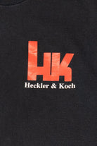 Vintage Heckler & Koch "When Negotiations Fail" Gun T-Shirt (1990s)