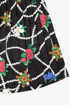 Vintage Andrea Gayle Floral Skirt (1990s)