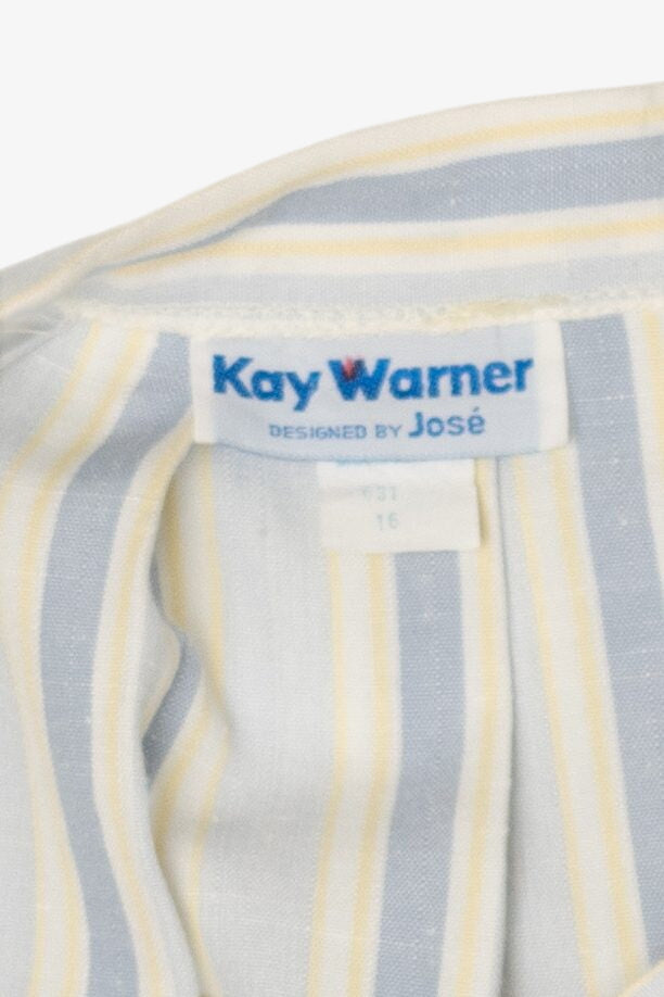 Vintage Kay Warner Pleated Skirt (1990s)